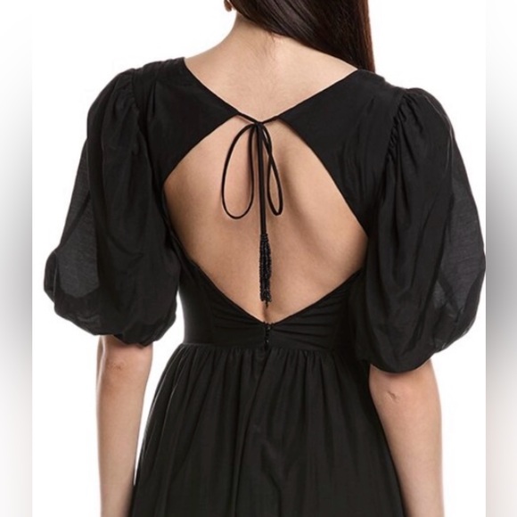 NWT FARM Rio Puff Sleeve Midi Dress - Picture 4 of 5